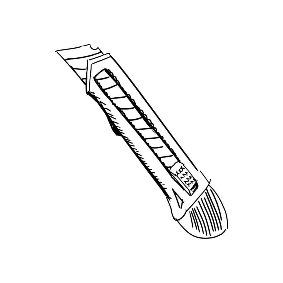 Premium 'Stanley Knife' Illustration Tools